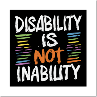 Disability is Not Inability - December Posters and Art